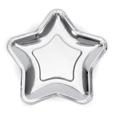 Silver Star Plates - The Party Room